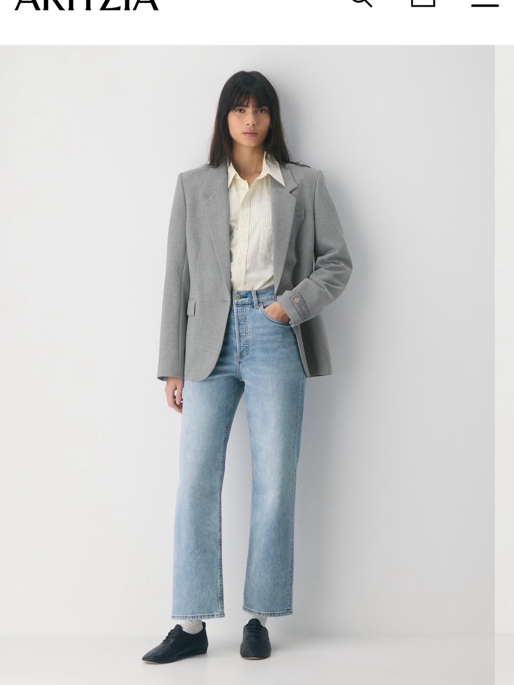 Denim Forum Light Blue Straight Leg Women’s Jeans